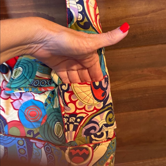 Colorful Patterned Shoulder Bag - Picture 3 of 6